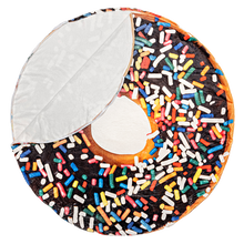 Load image into Gallery viewer, Sprinkle Donut Round Sleeping Bag Blanket