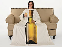 Load image into Gallery viewer, Wine Bottle Wearable Sleeved Arm Blanket