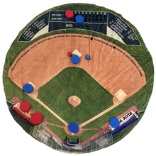 Load image into Gallery viewer, Baseball Round Game Blanket