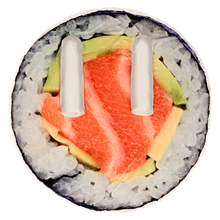 Load image into Gallery viewer, Sushi Wearable Sleeved Round Arm Blanket