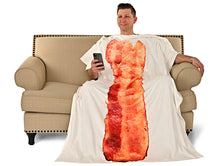 Load image into Gallery viewer, Bacon Strip Traditional Rectangle Blanket 70"x50"