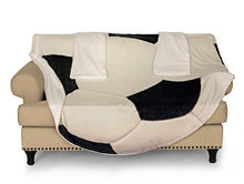 Load image into Gallery viewer, Soccer Ball Wearable Sleeved Round Arm Blanket 68" Diameter