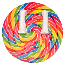 Load image into Gallery viewer, Rainbow Lollipop Wearable Sleeved Round Arm Blanket
