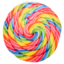 Load image into Gallery viewer, Rainbow Lollipop Round Sleeping Bag Blanket 60" Diameter