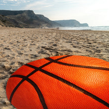 Load image into Gallery viewer, Basketball Traditional Round Blanket