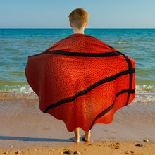 Load image into Gallery viewer, Basketball Traditional Round Blanket