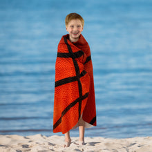 Load image into Gallery viewer, Basketball Traditional Round Blanket