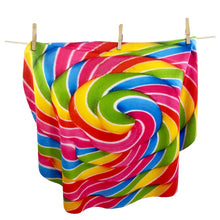 Load image into Gallery viewer, Rainbow Lollipop Towel