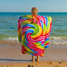 Load image into Gallery viewer, Rainbow Lollipop Towel