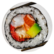 Load image into Gallery viewer, Sushi with Chopstick Towel