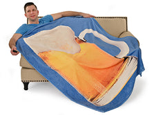 Load image into Gallery viewer, Beer Mug Traditional Rectangle Blanket 70"x50"
