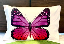 Load image into Gallery viewer, Purple Butterfly 5 PC Kids Full Bed Set With Round Comforter