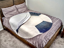 Load image into Gallery viewer, Soccer Round Sleeping Bag Blanket 60" Diameter