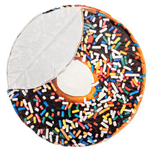 Load image into Gallery viewer, Sprinkle Donut Round Sleeping Bag Blanket
