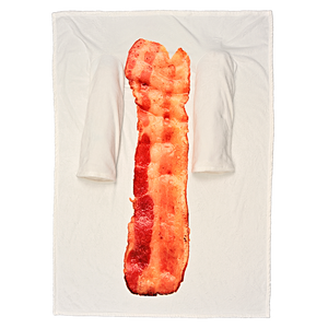 Bacon Strip Wearable Sleeved Arm Blanket