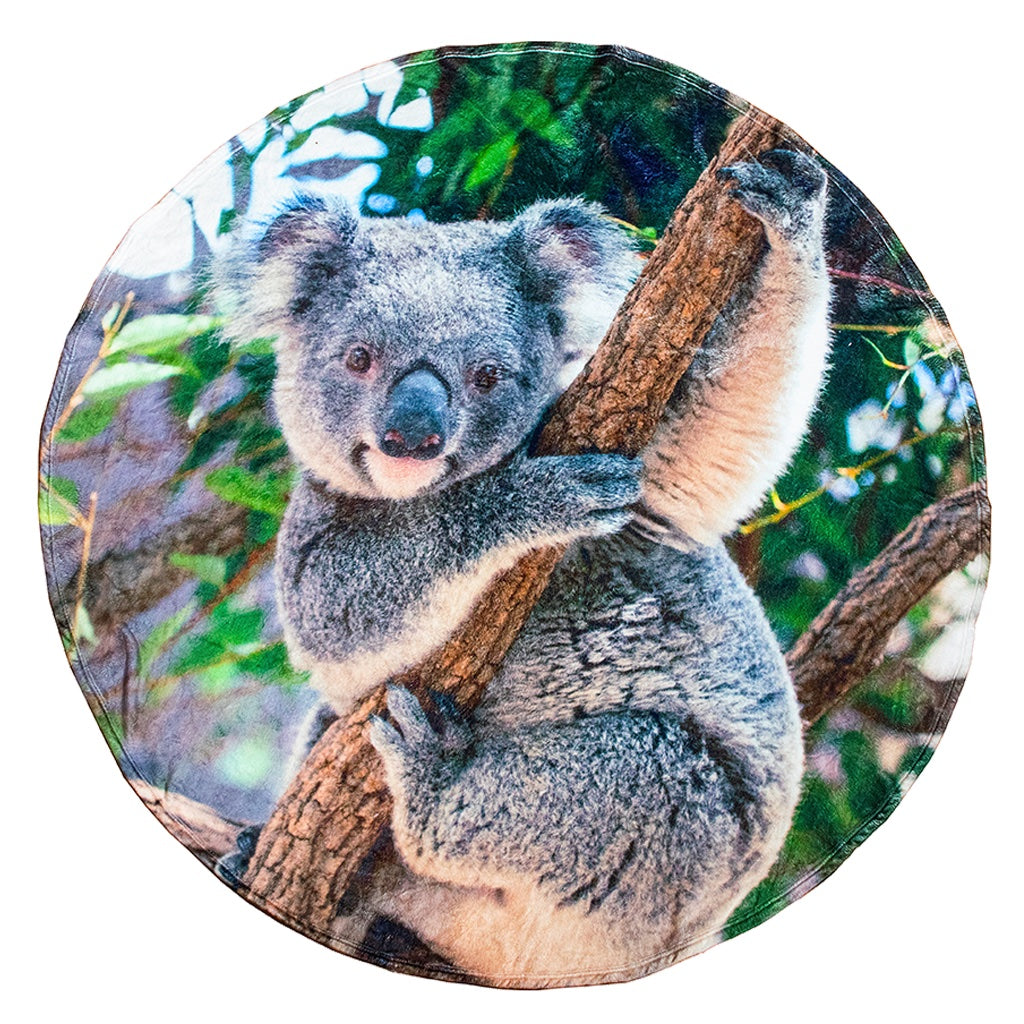 Koala Traditional Round Blanket