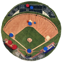 Load image into Gallery viewer, Baseball Round Game Blanket
