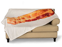 Load image into Gallery viewer, Bacon Strip Traditional Rectangle Blanket 70&quot;x50&quot;
