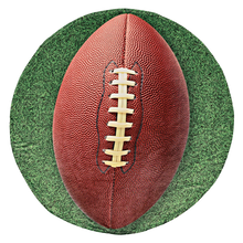 Load image into Gallery viewer, Football Traditional Round Blanket
