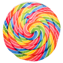 Load image into Gallery viewer, Rainbow Lollipop Round Sleeping Bag Blanket 60&quot; Diameter
