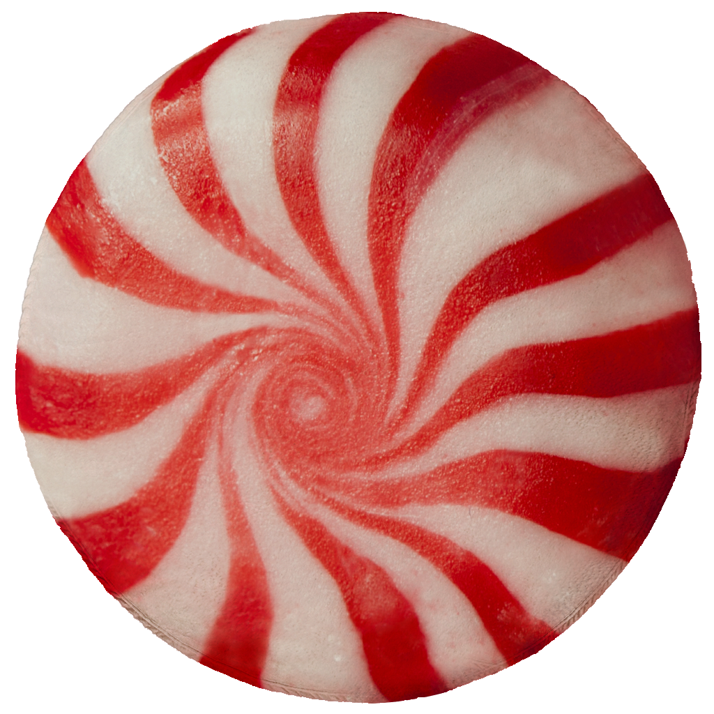 Peppermint Candy Circle Blanket 