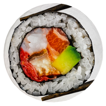 Load image into Gallery viewer, Sushi with Chopstick Towel

